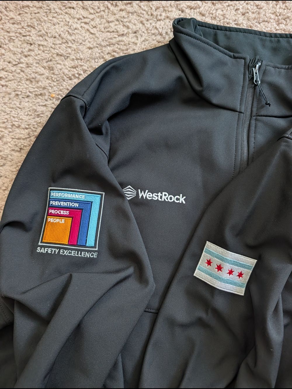 Columbia Mens Black Ascender Westrock Preppy Softshell Jacket NWT Size XL - Picture 10 of 14